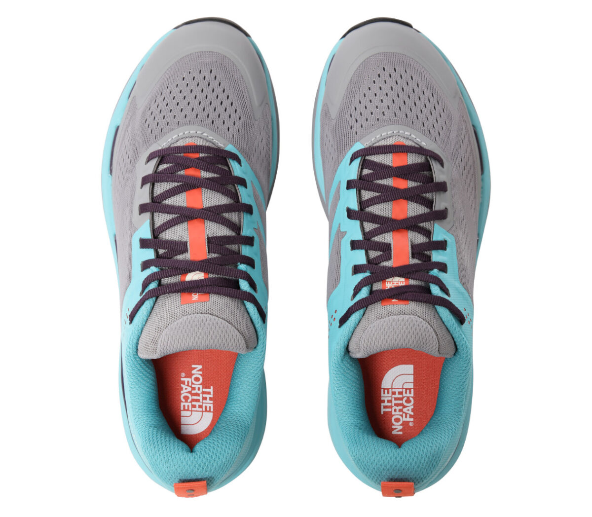 tomaia scarpa da trail running donna north face flight enduris azzurra