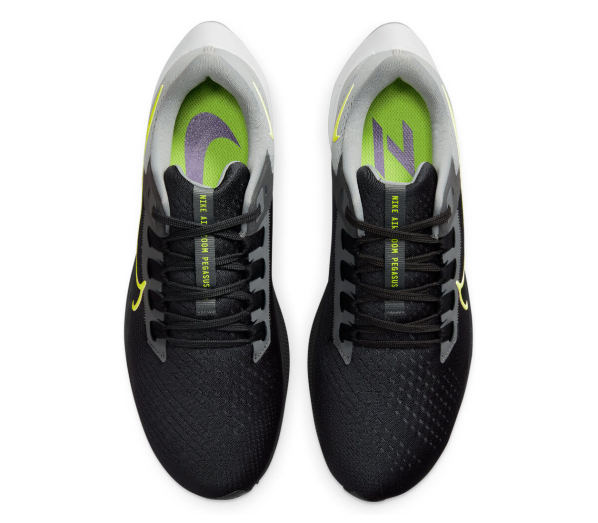 scarpa running uomo nike pegasus 38 nera gialla