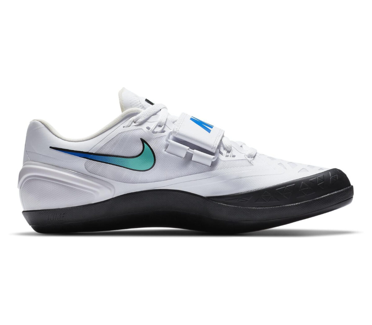 suola scarpa da lancio su pista nike zoom rotational