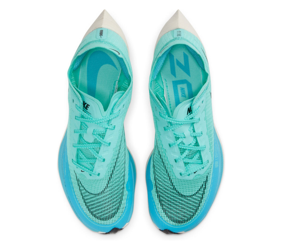 tomaia scarpa da running nike zoomx vaporfly next 2 da donna azzurra