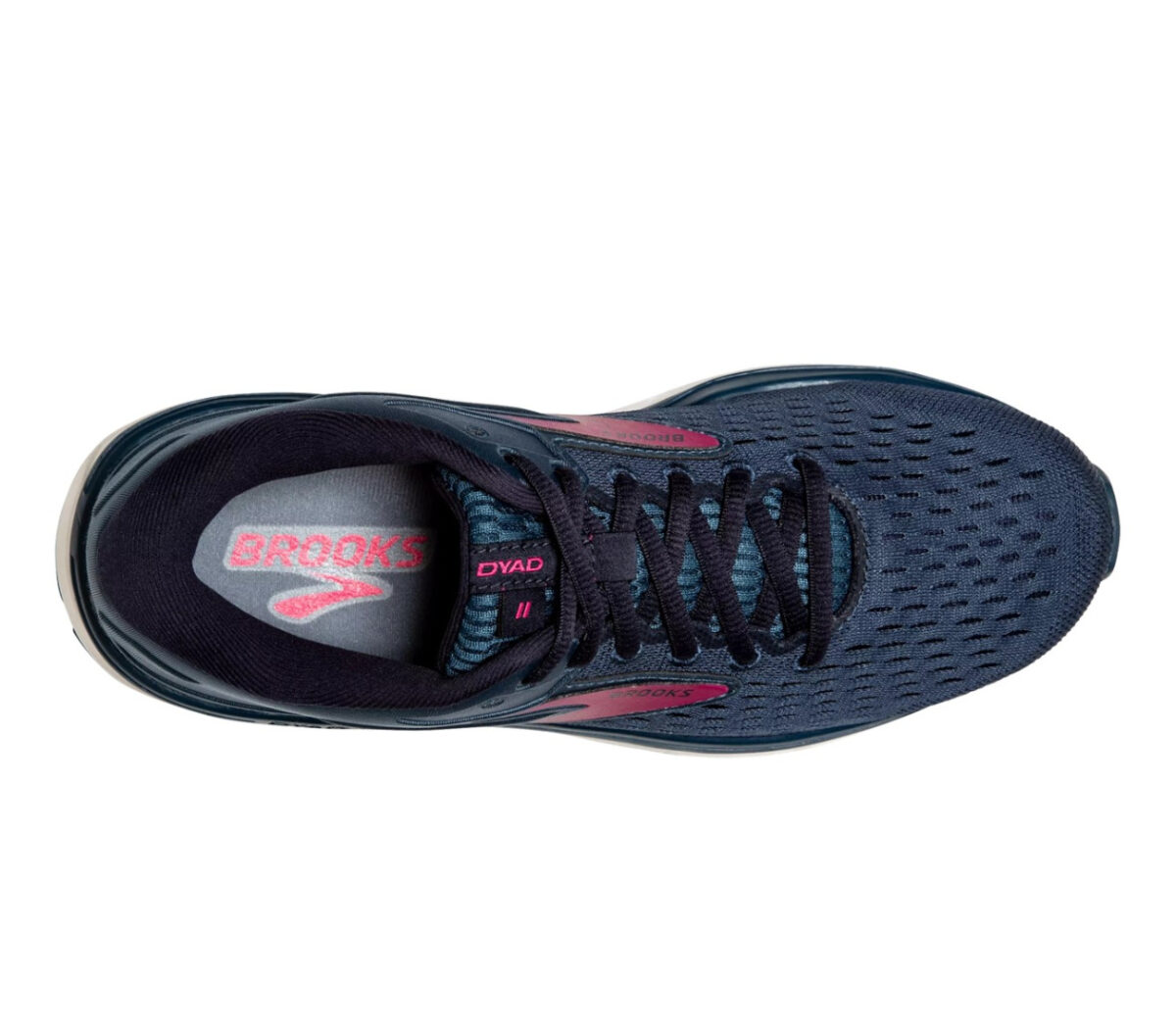 tomaia brooks dyad 11 donna scarpe running blu