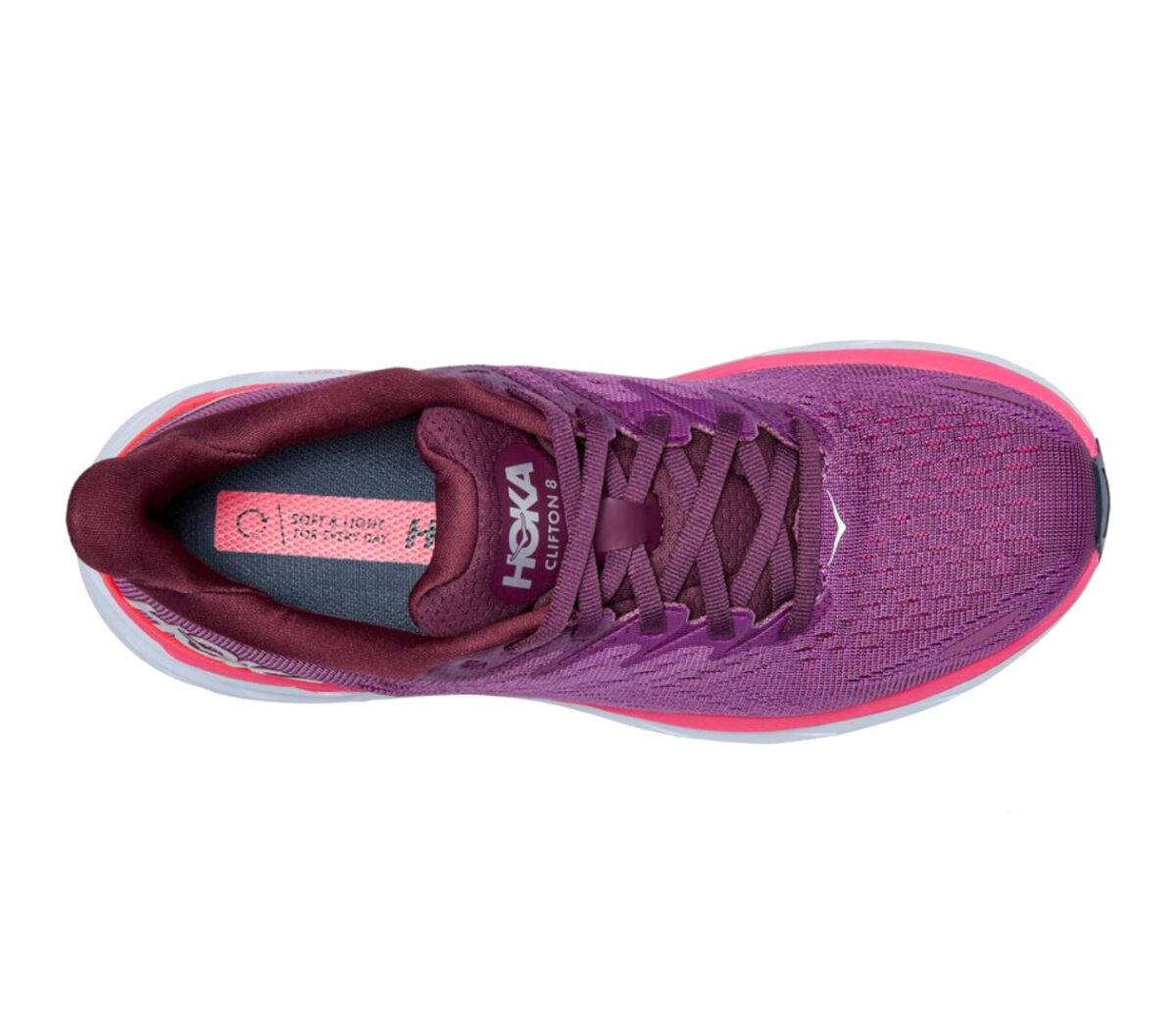 Tomaia Scarpe hoka on one clifton 8 donna viola