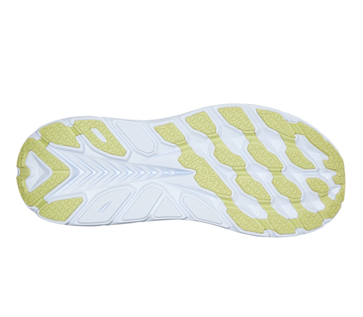 suola scarpa running ammortizzata hoka clifton 8 azzurra uomo