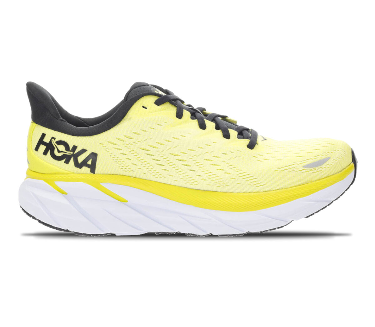 scrapa da running uomo hoka one one clifton 8 gialla