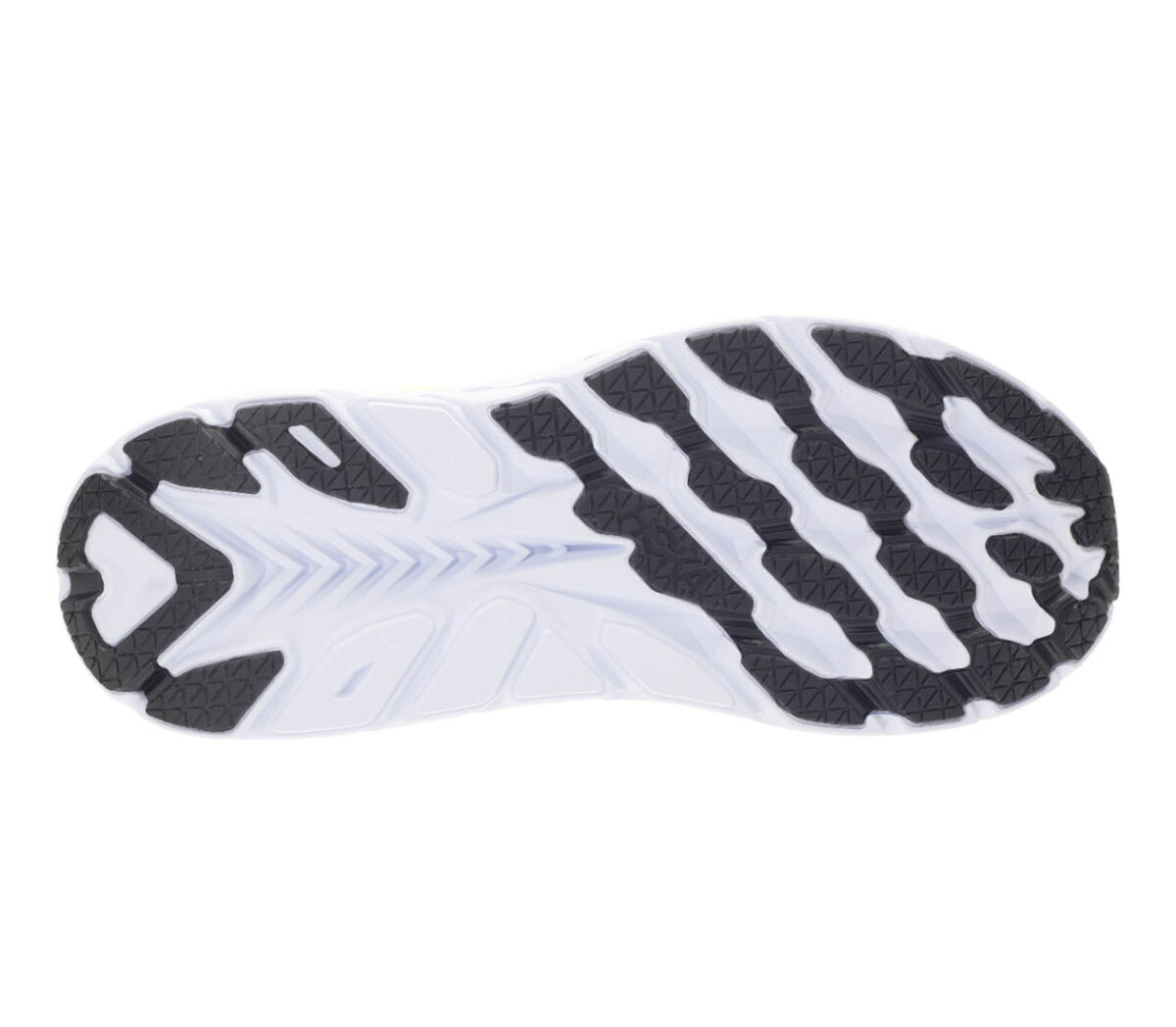 suola scrapa da running uomo hoka one one clifton 8 gialla