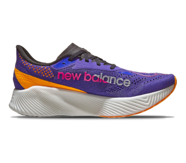 scarpa da running uomo con piastra in carbonio new balance FuelCell RC Elite v2 viola