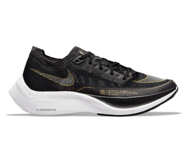 Nike vaporfly next nera da donna con piastra in fibra di carbonio