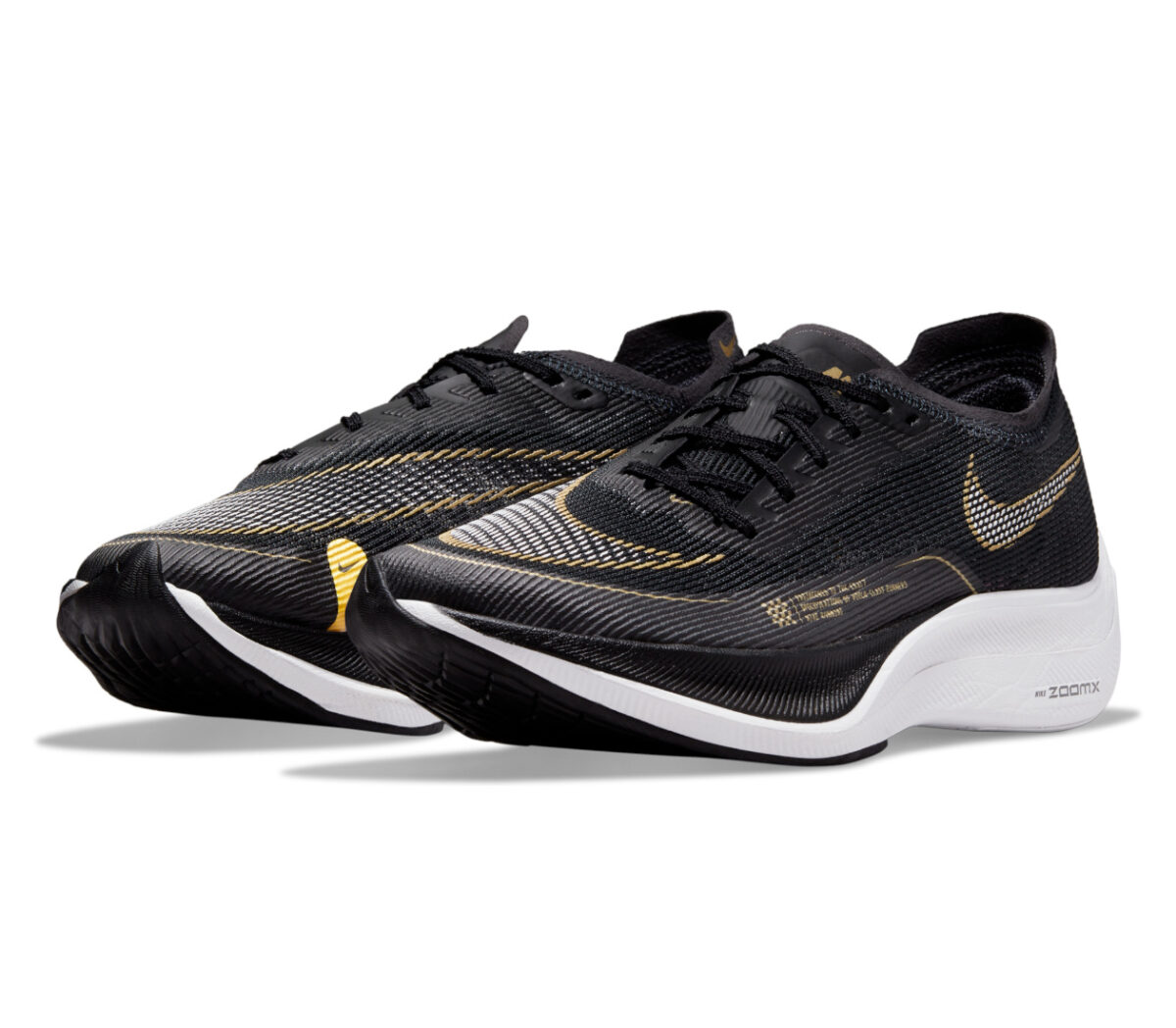 coppia Nike vaporfly next nera da donna con piastra in fibra di carbonio