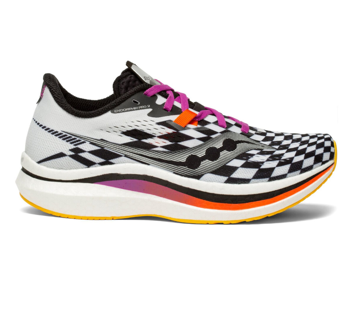 scarpa da running donna con piastra in fibra di carbonio Saucony endorphin pro 2