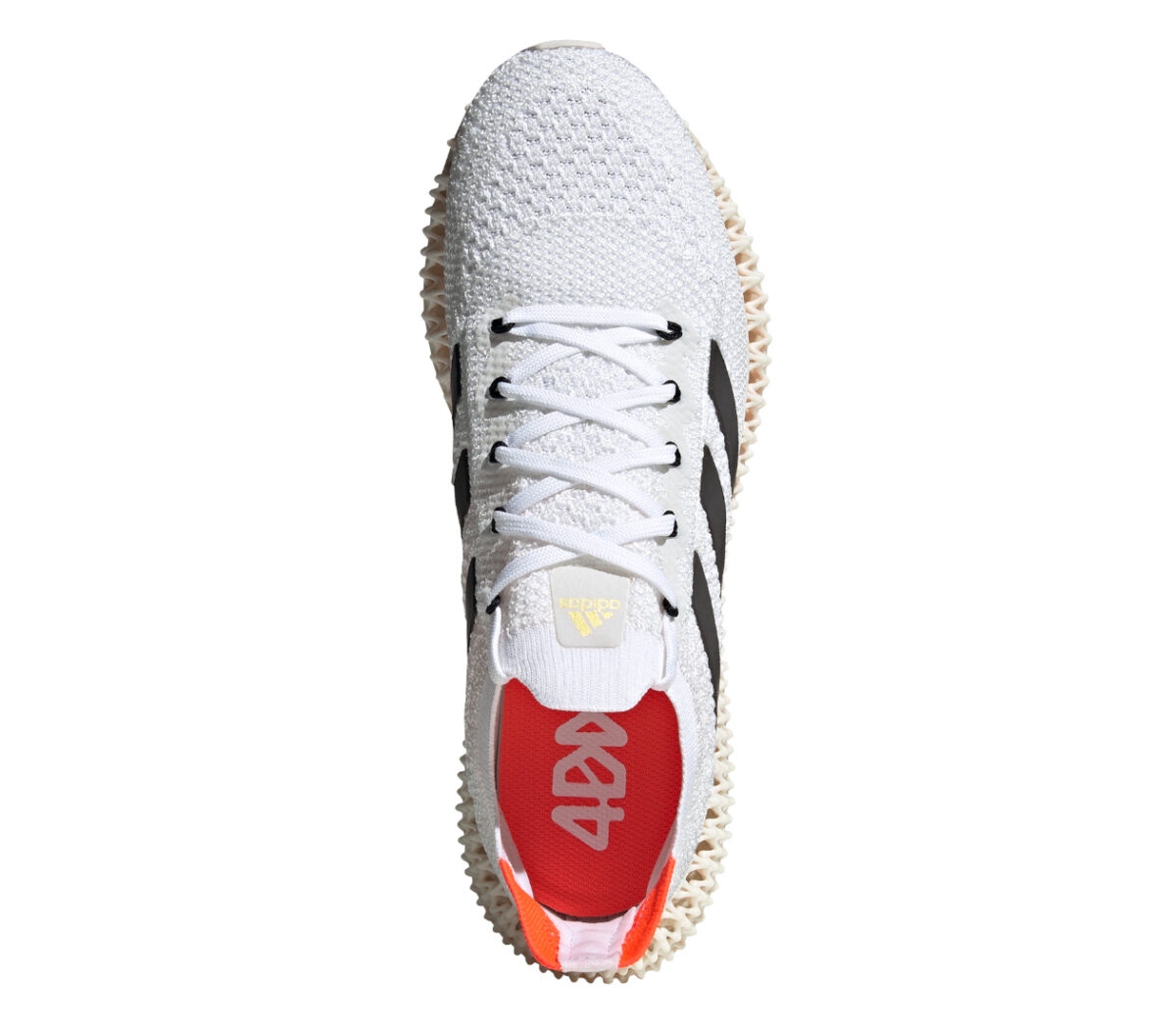 tomaia scarpa da running adidas 4DFWD da uomo colore bianco