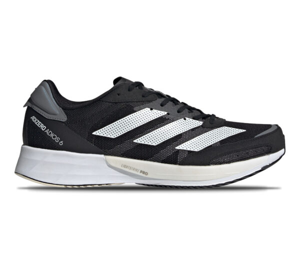 Scarpa adidas adizero adios 6 uomo nero bianca
