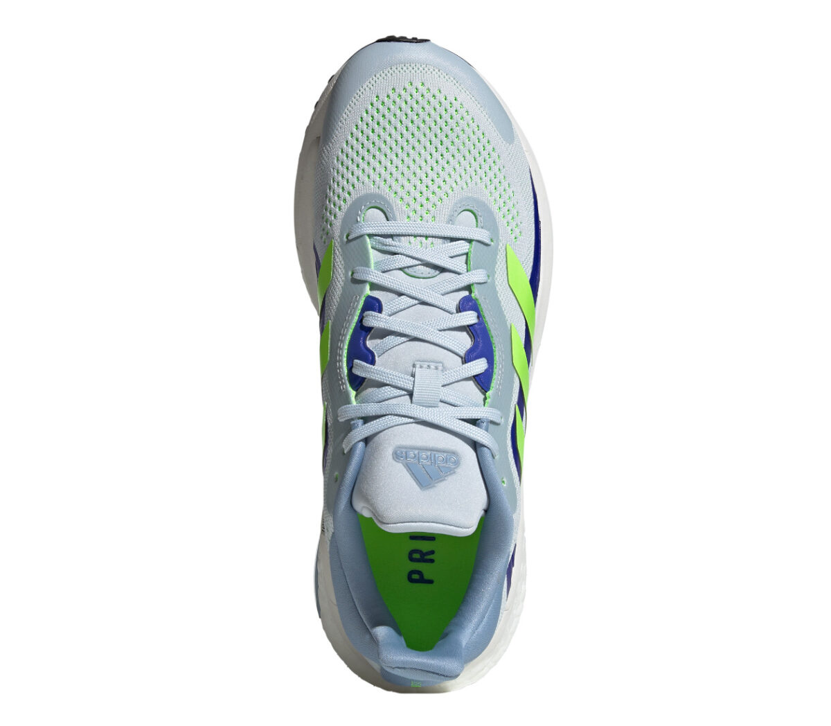 Coppia Scarpa adidas solar glide 4 st celeste e verde
