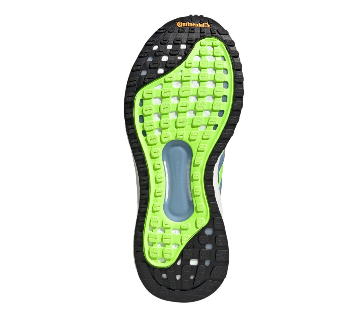 Suola Scarpa adidas solar glide 4 st celeste e verde