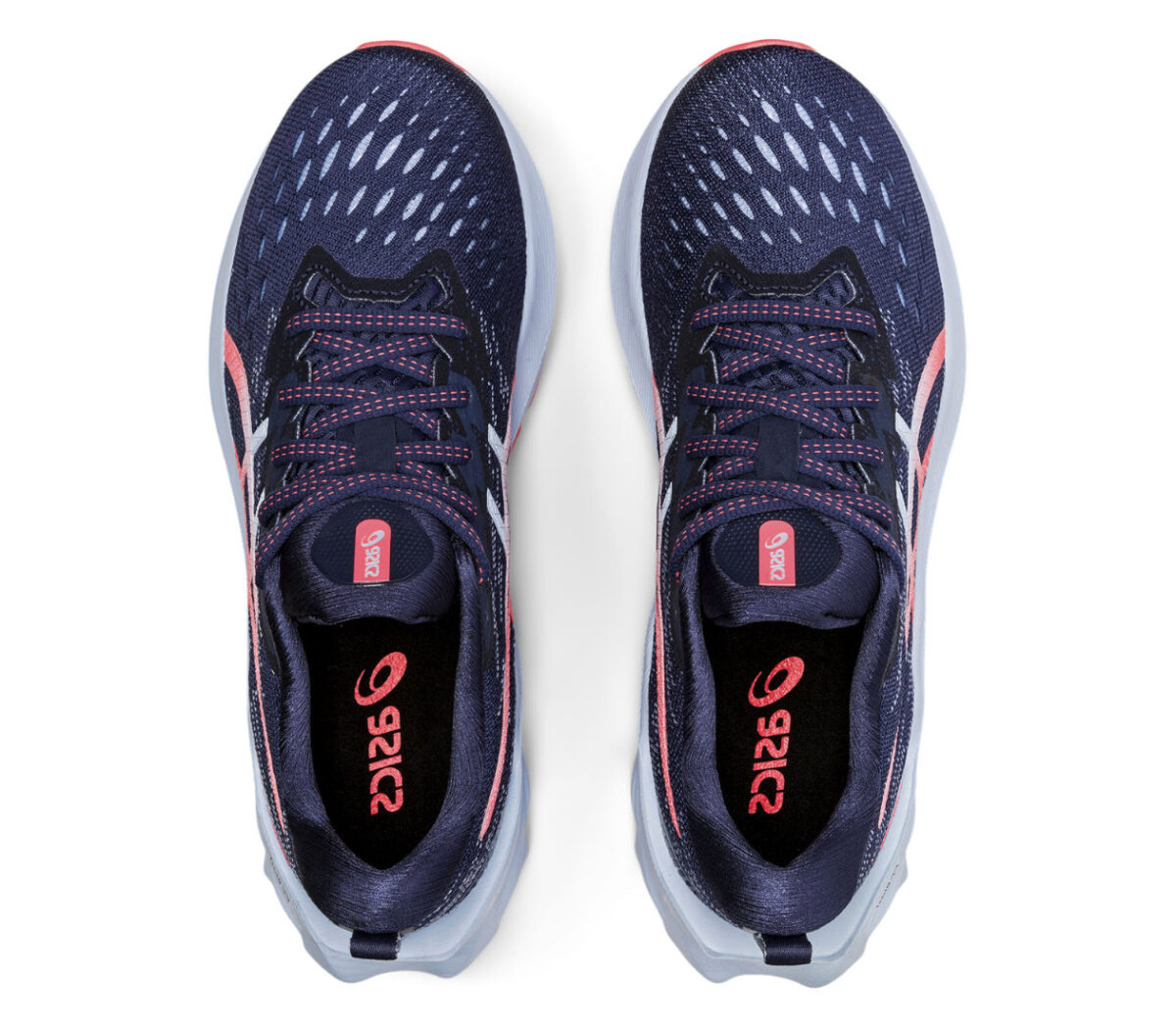 tomaia scarpe reattive running da donna asics novablast 2 viola