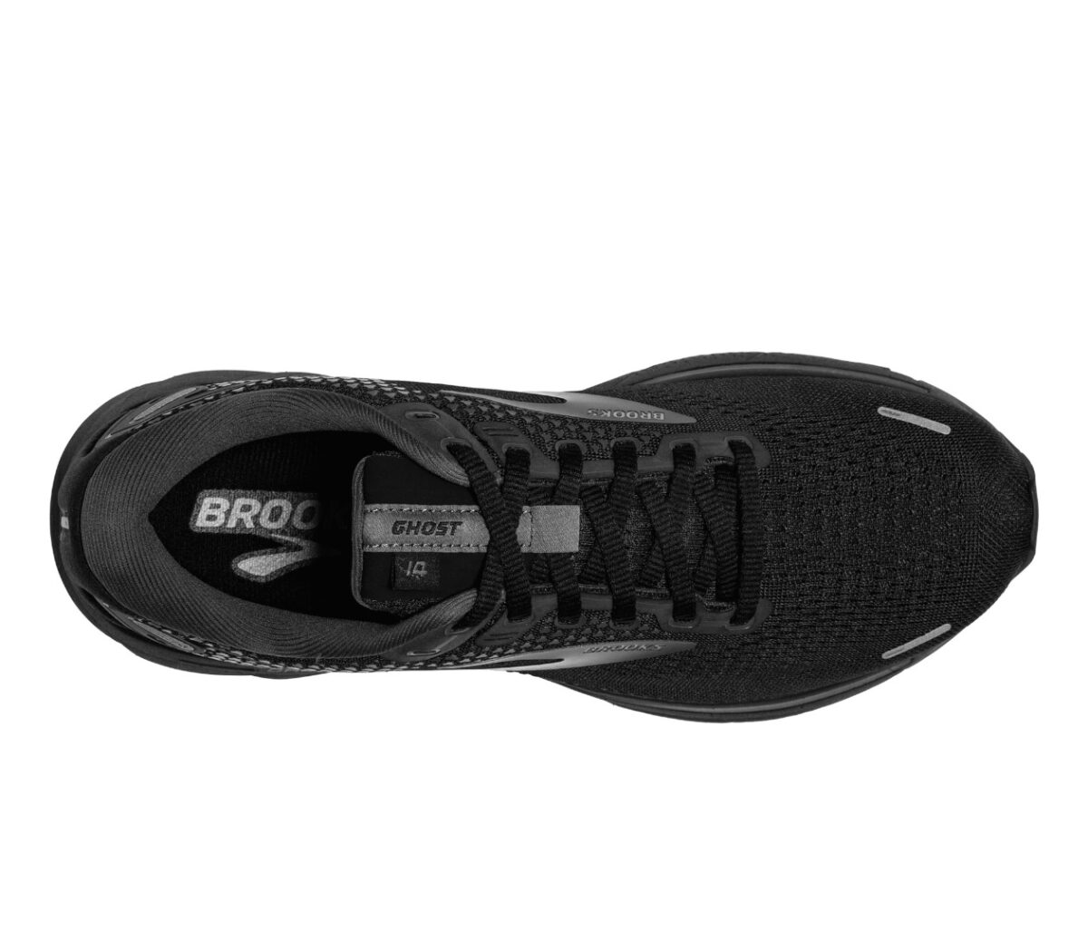 tomaia scarpa running donna brooks ghost nera