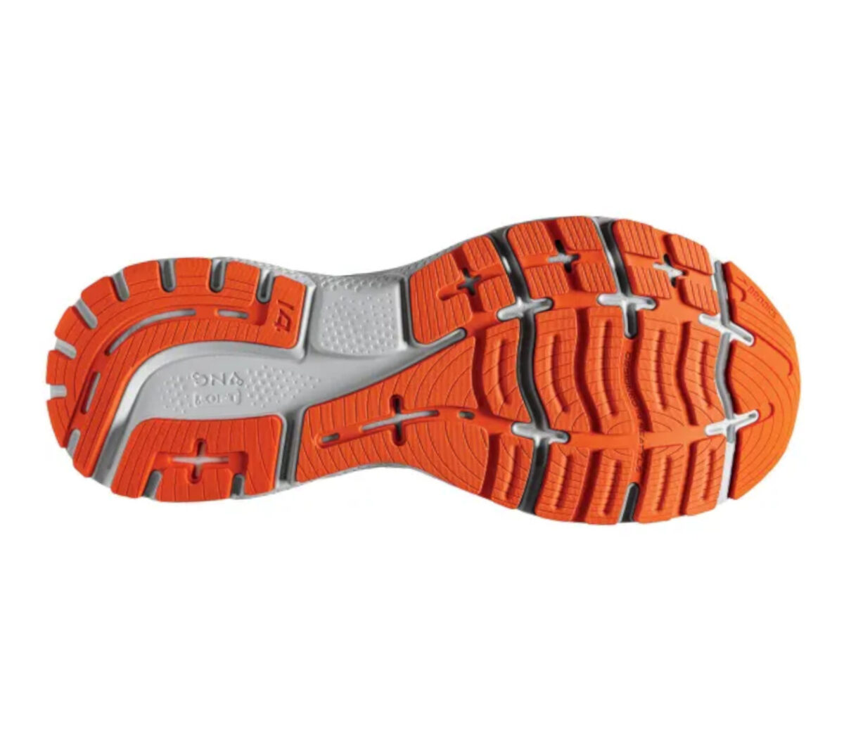 Suola Scarpa Brooks ghost 14 uomo blu arancio