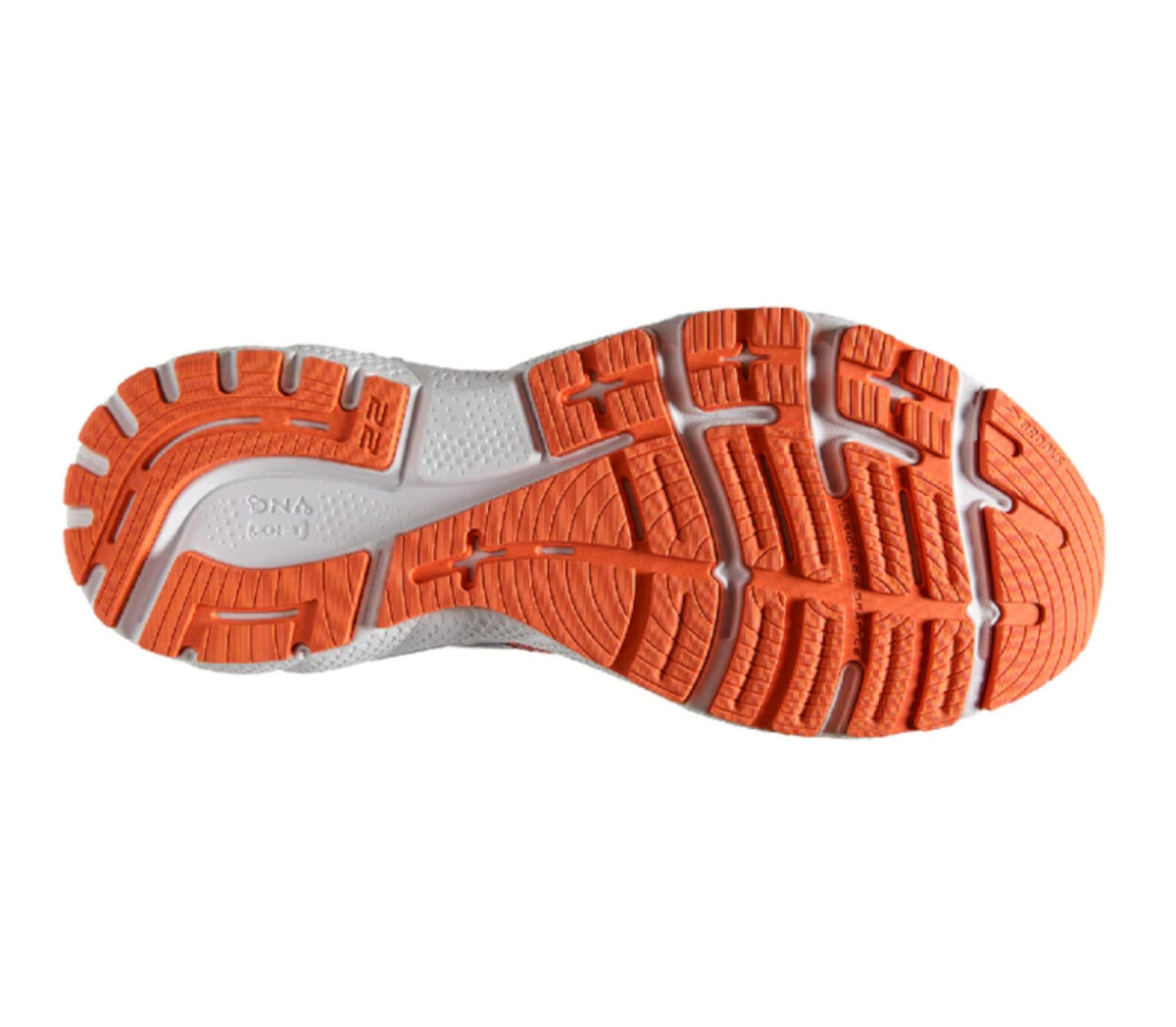 Suola Scarpa Brooks ghost 14 uomo arancione