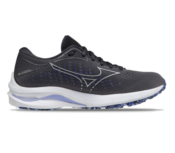 scarpa running neutra donna mizuno wave rider 25 nera