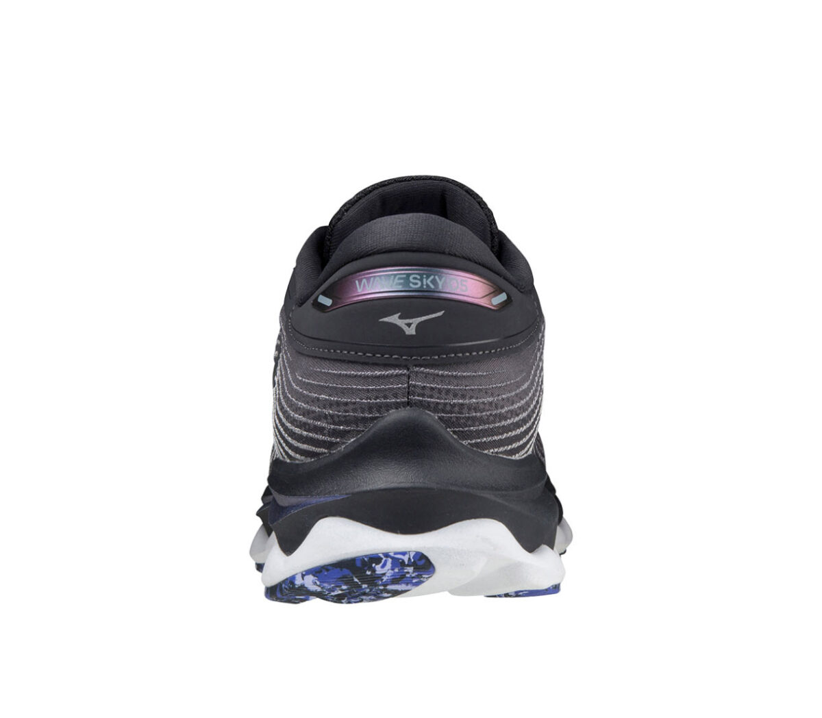 scarpa da running donna mizuno wave rider 5 blu e nera