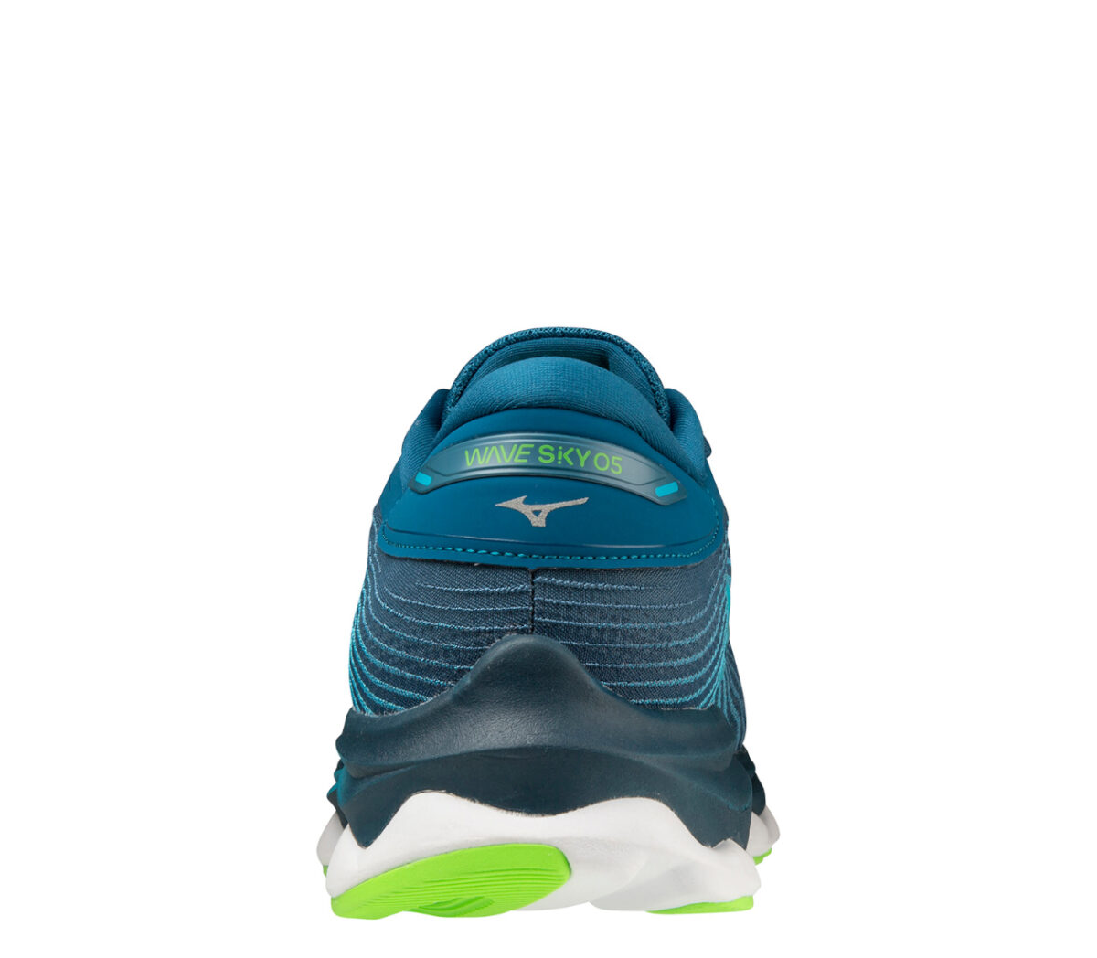 Retro Scarpa Mizuno Wave Sky 5 uomo blu