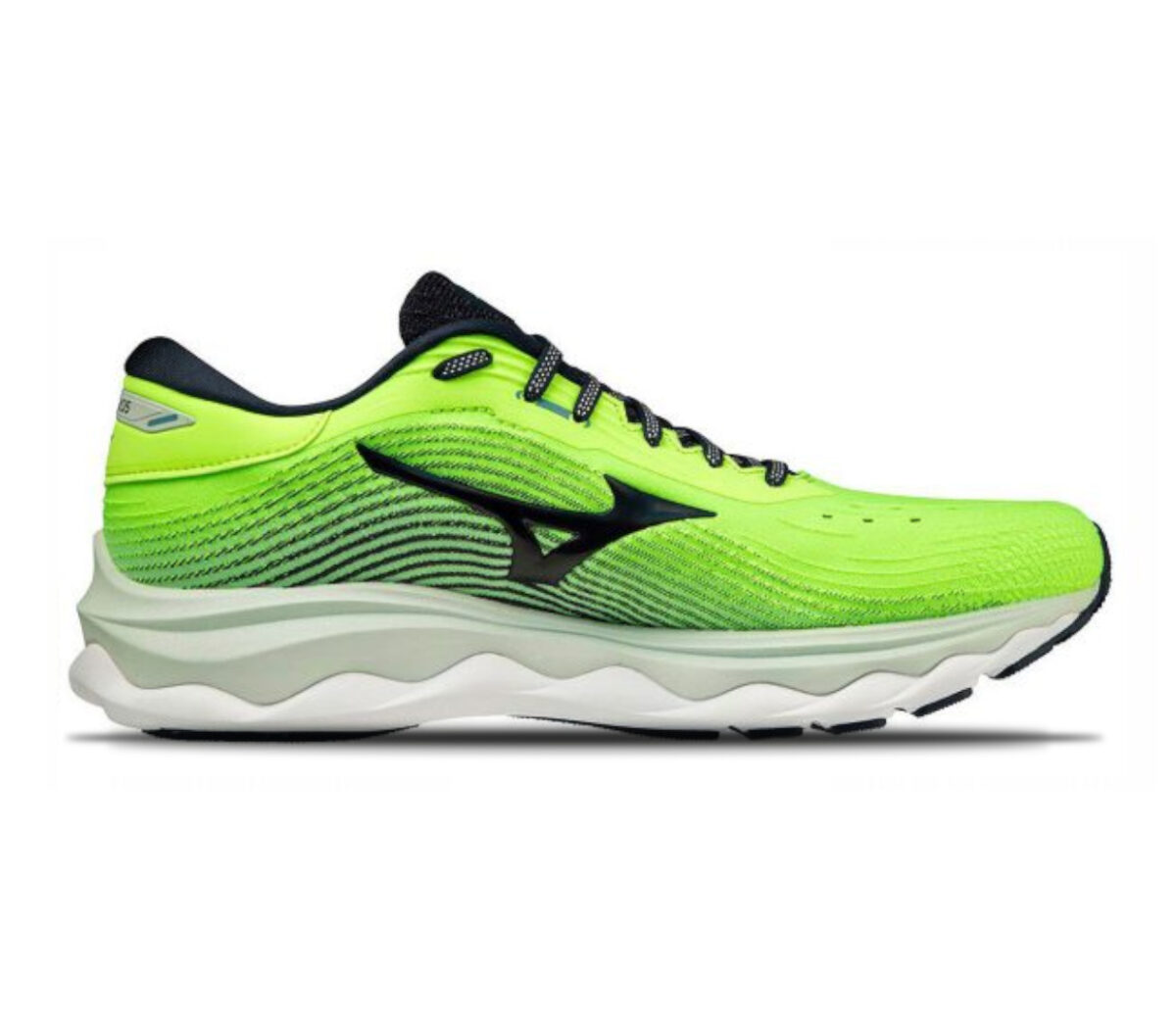 Scarpa Mizuno Wave Sky 5 uomo giallo neon