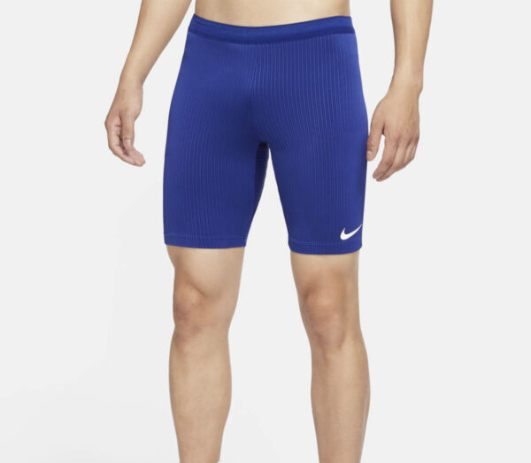 pantaloncino aderente nike da uomo colore blu