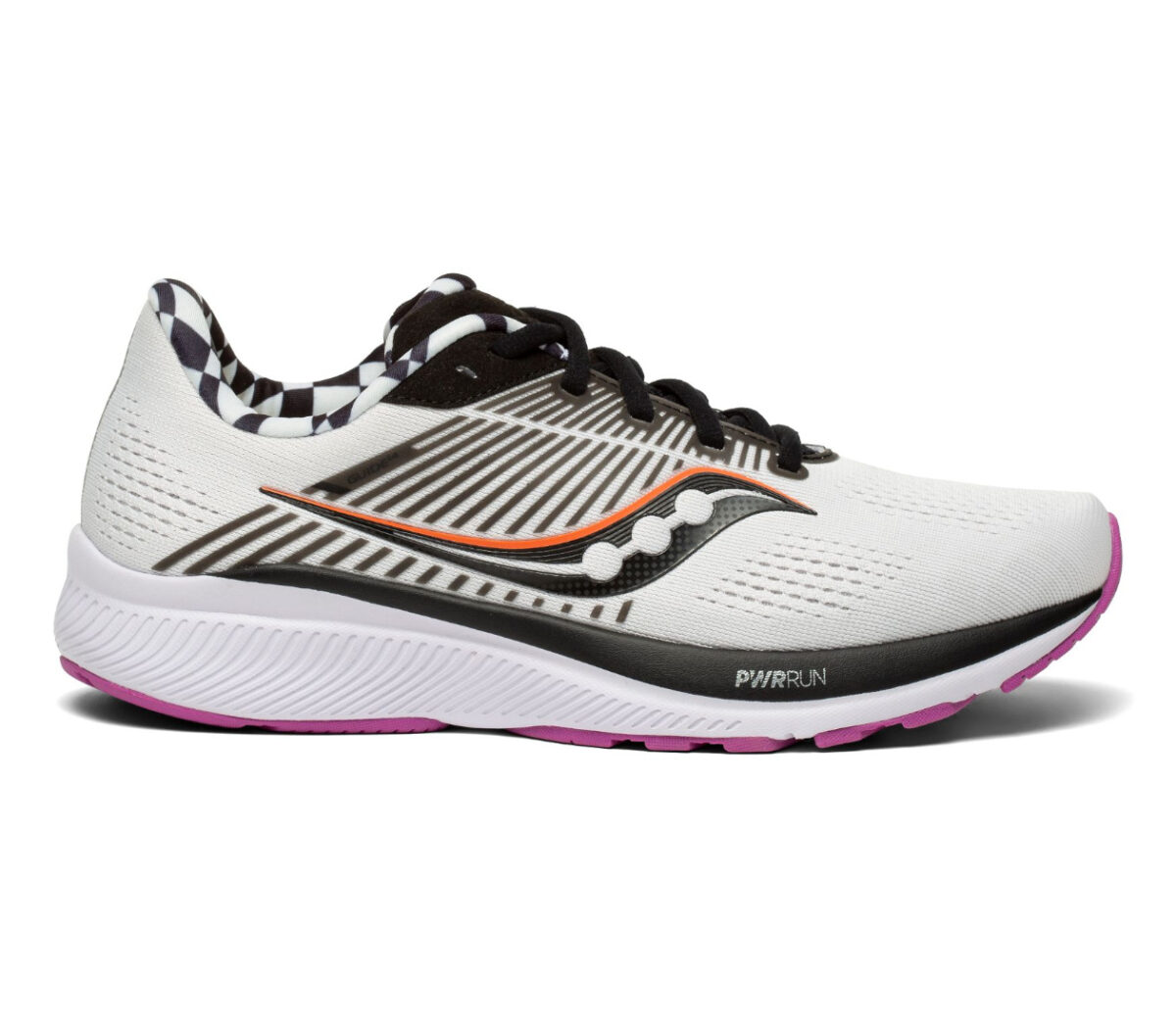 scarpa running donna saucony guide 14 bianca e nera