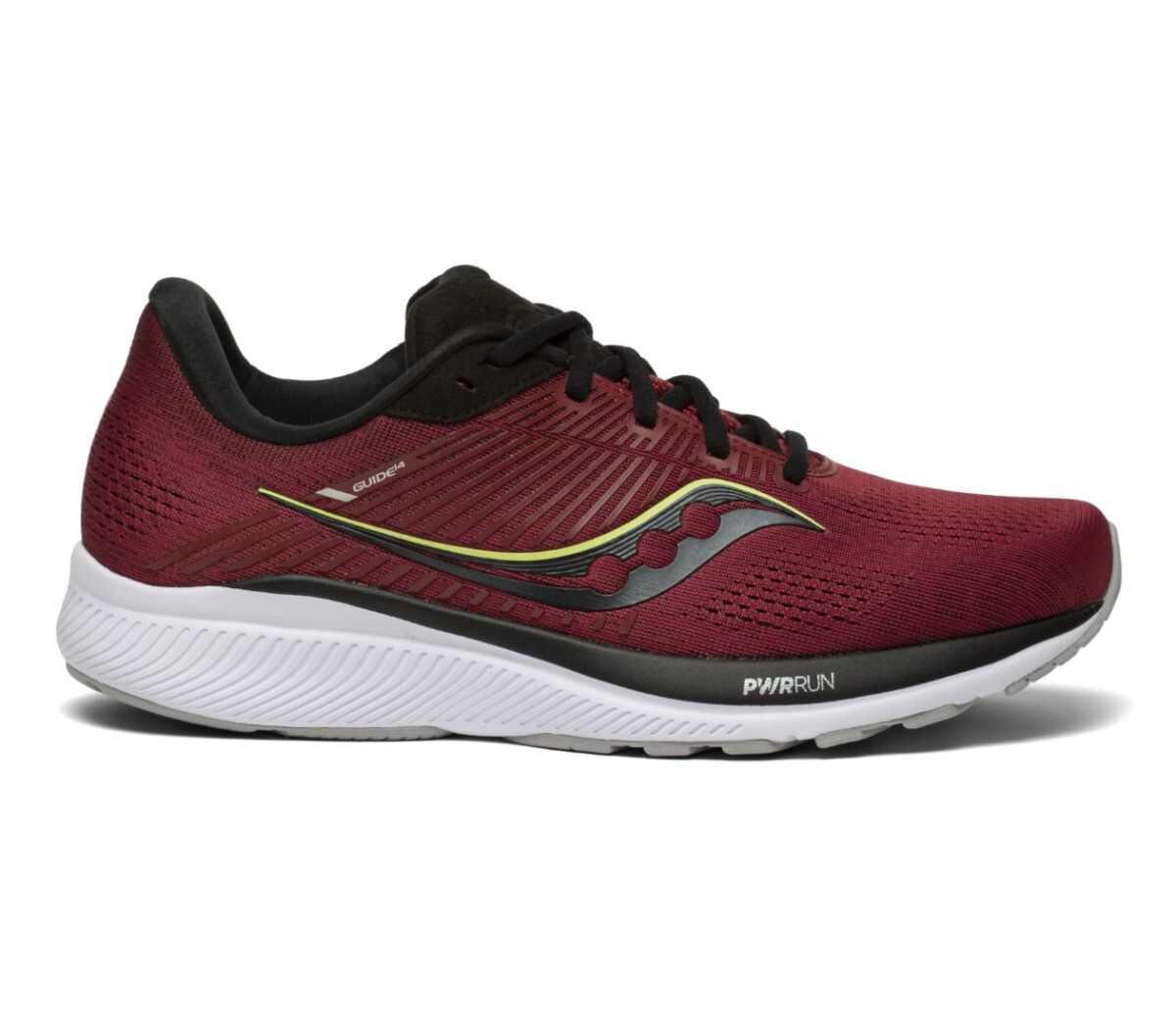 scarpa da running stabile per pronatori saucony guide 14 bordeaux
