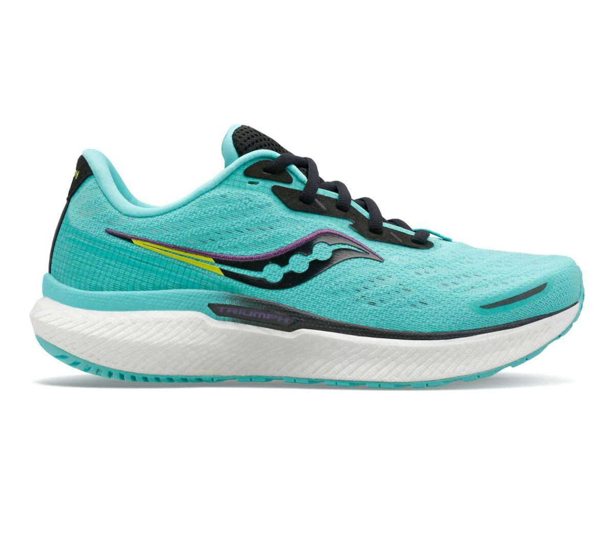 scarpa running ammortizzata saucony triumph 19 donna azzurra
