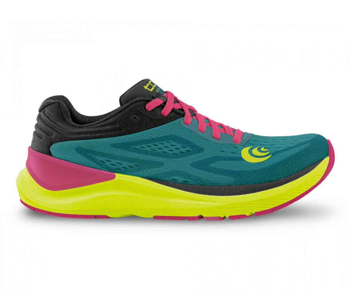 scarpa da running donna topo ultrafly 3 verde acqua