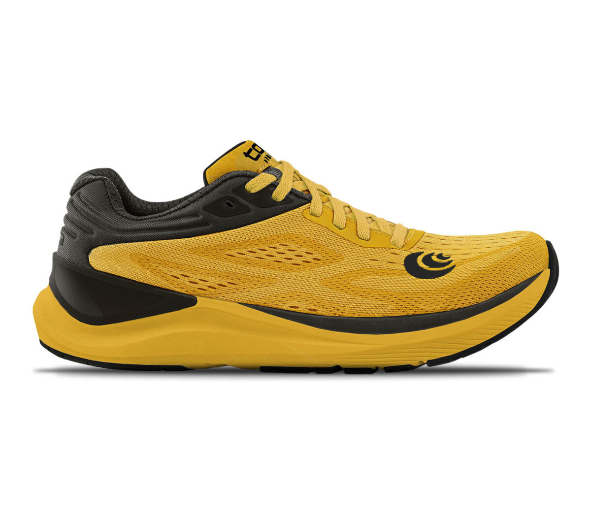 scarpa da running topo ultrafly 3 uomo gialla