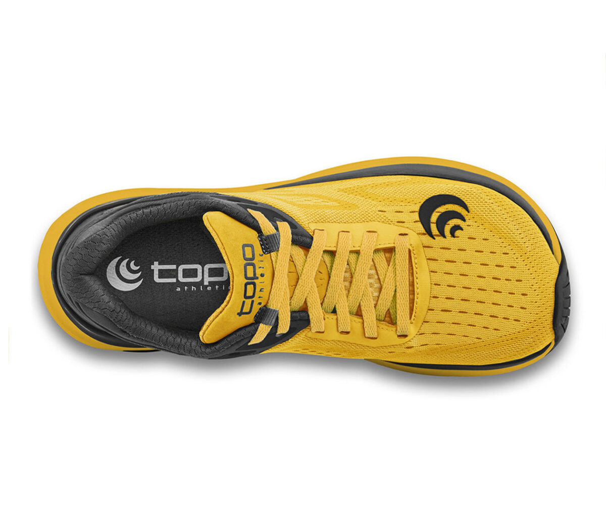 scarpa da running topo ultrafly 3 uomo gialla