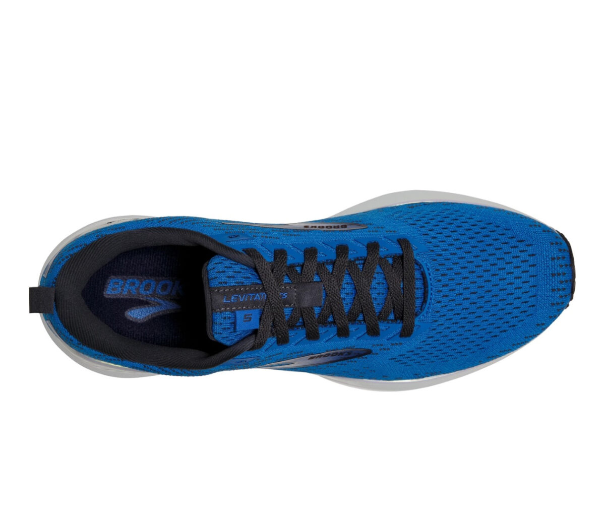 tomaia scarpa da running pronatori brooks levitate gts 5 blu