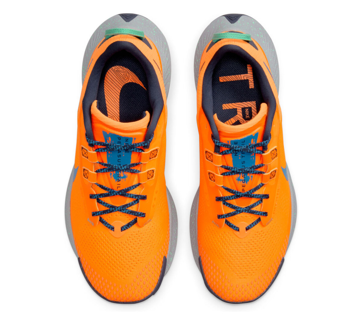 scarpa da trail running uomo nike pegasus trail 3 arancione