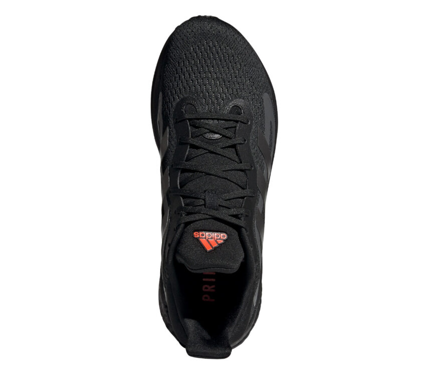 tomaia scarpe da running adidas solar glide 4 da uomo colore nero