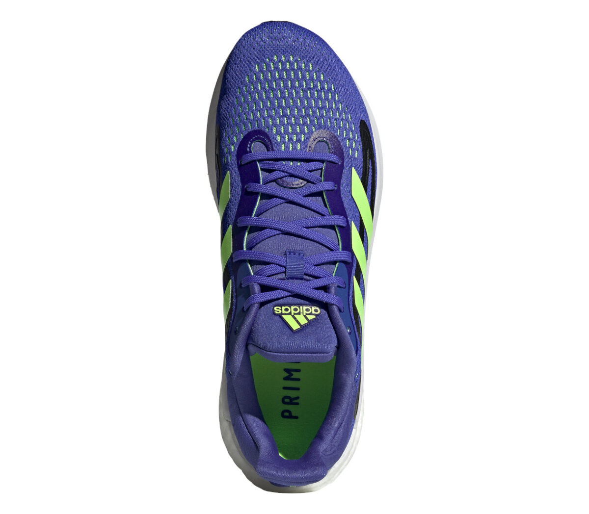 tomaia scarpa da running uomo adidas solar glide 4 blu e fluo