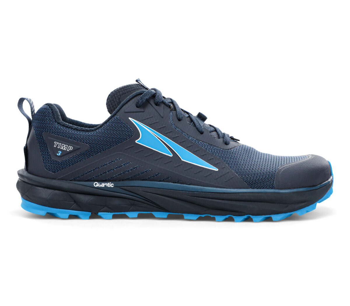 scarpa da running zero drop altra timp 3 blu da uomo