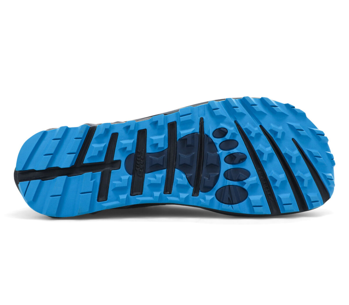 suola scarpa da running zero drop altra timp 3 blu da uomo