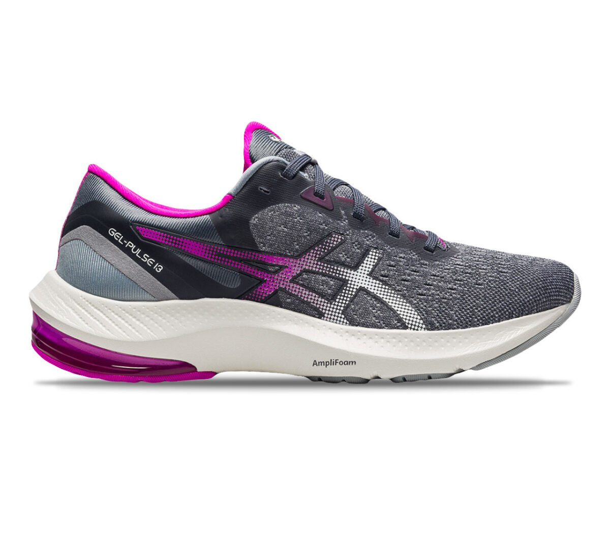 asics gel pulse 13 donna grigia e viola