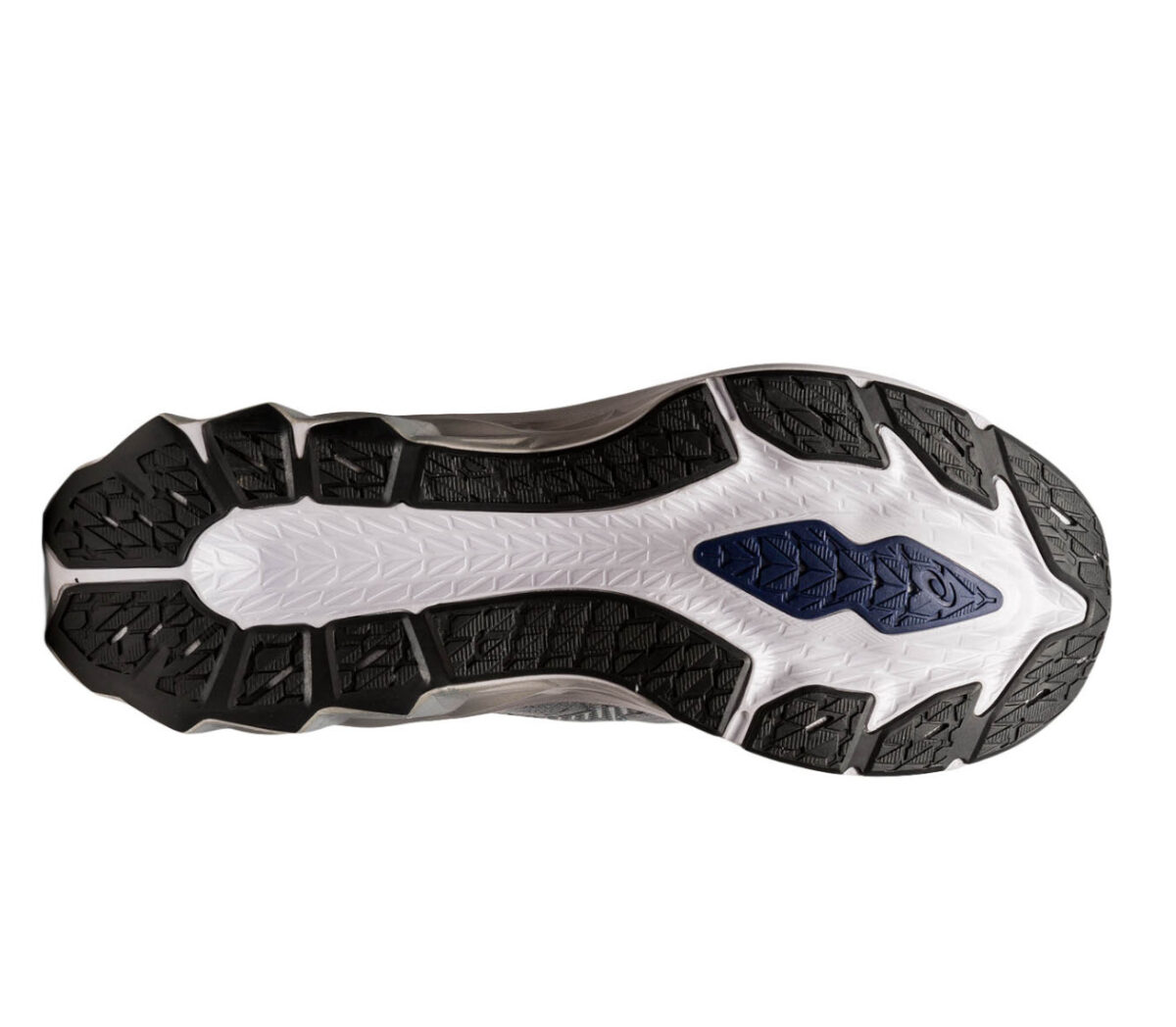 suola asics novablast uomo blu e rosse