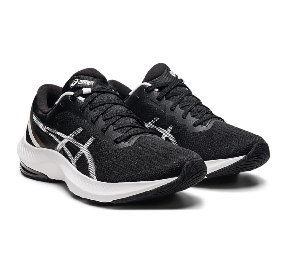 Coppia Scarpa asics pulse 13 donna Black/White