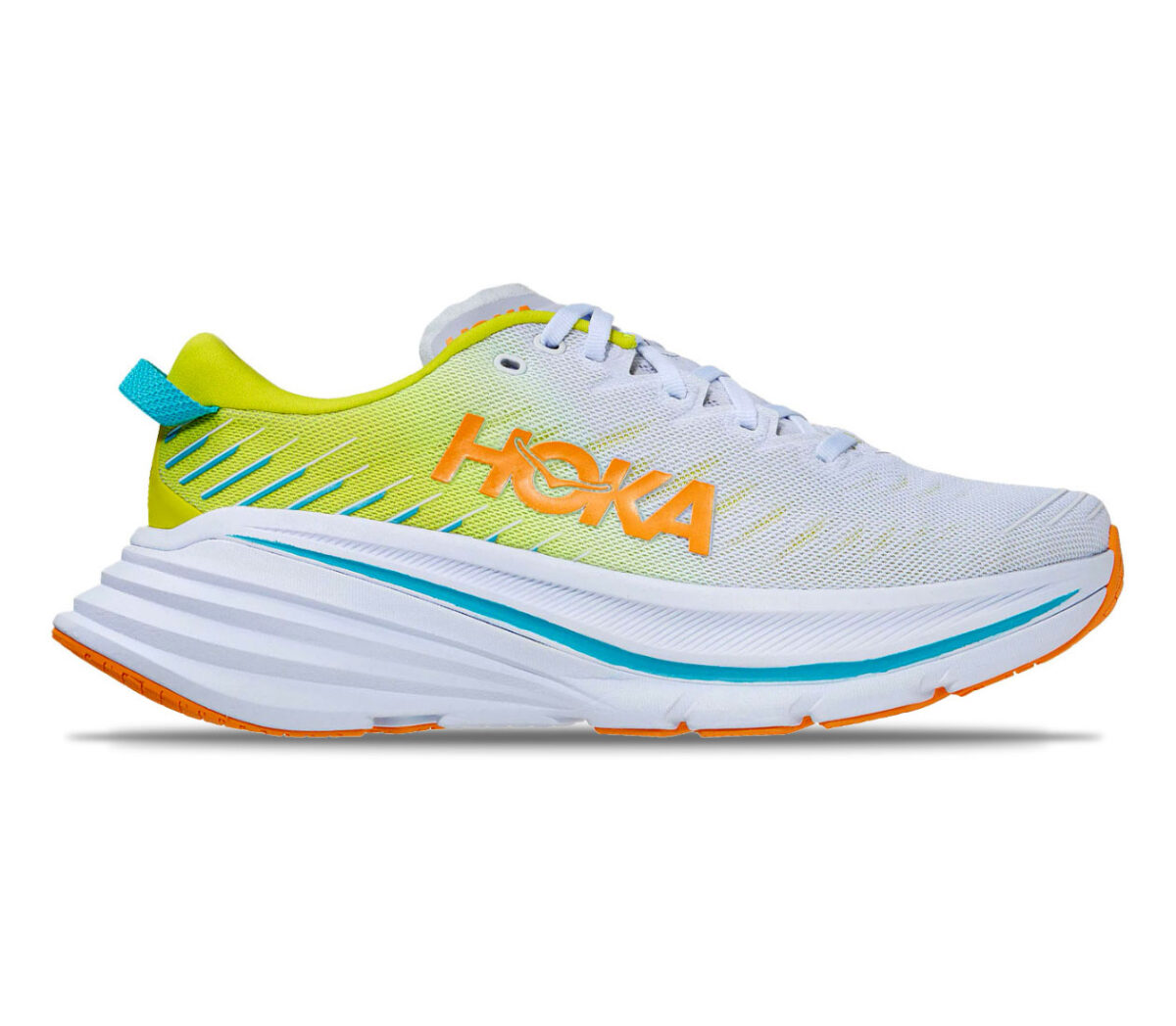 scarpa da running con fibra di carbonio hoka bondi x donna