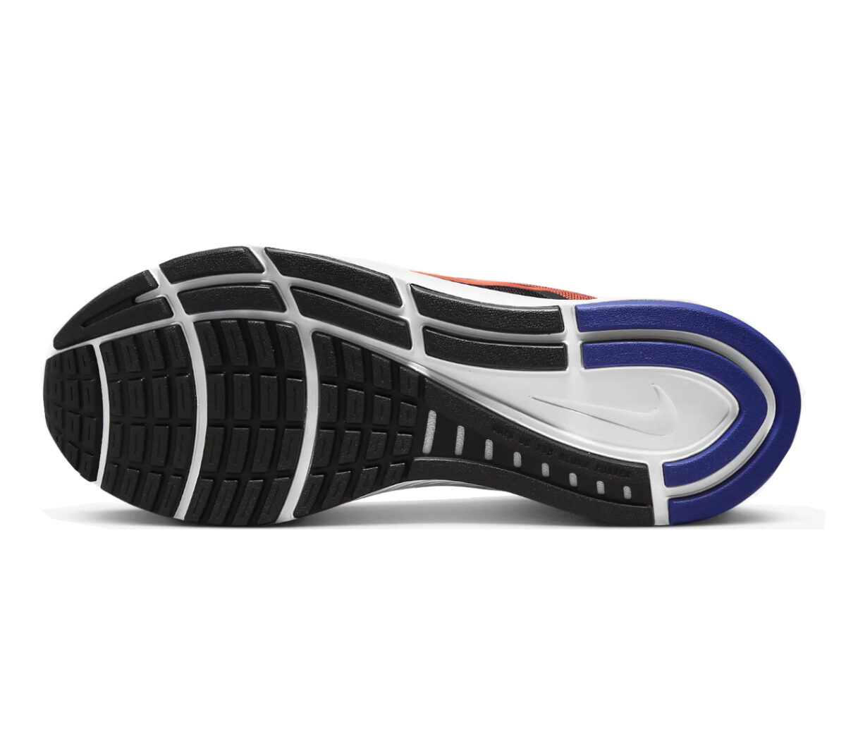 Suola Scarpa Nike air zoom structure 24 uomo rossa e nera