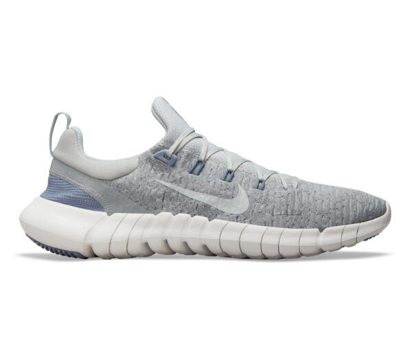 scarpa running uomo barefoot nike free run 5 natural grigia
