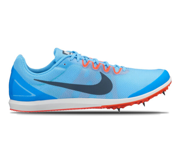 scarpa da pista mezzofondo nike zoom rival d 10 blu