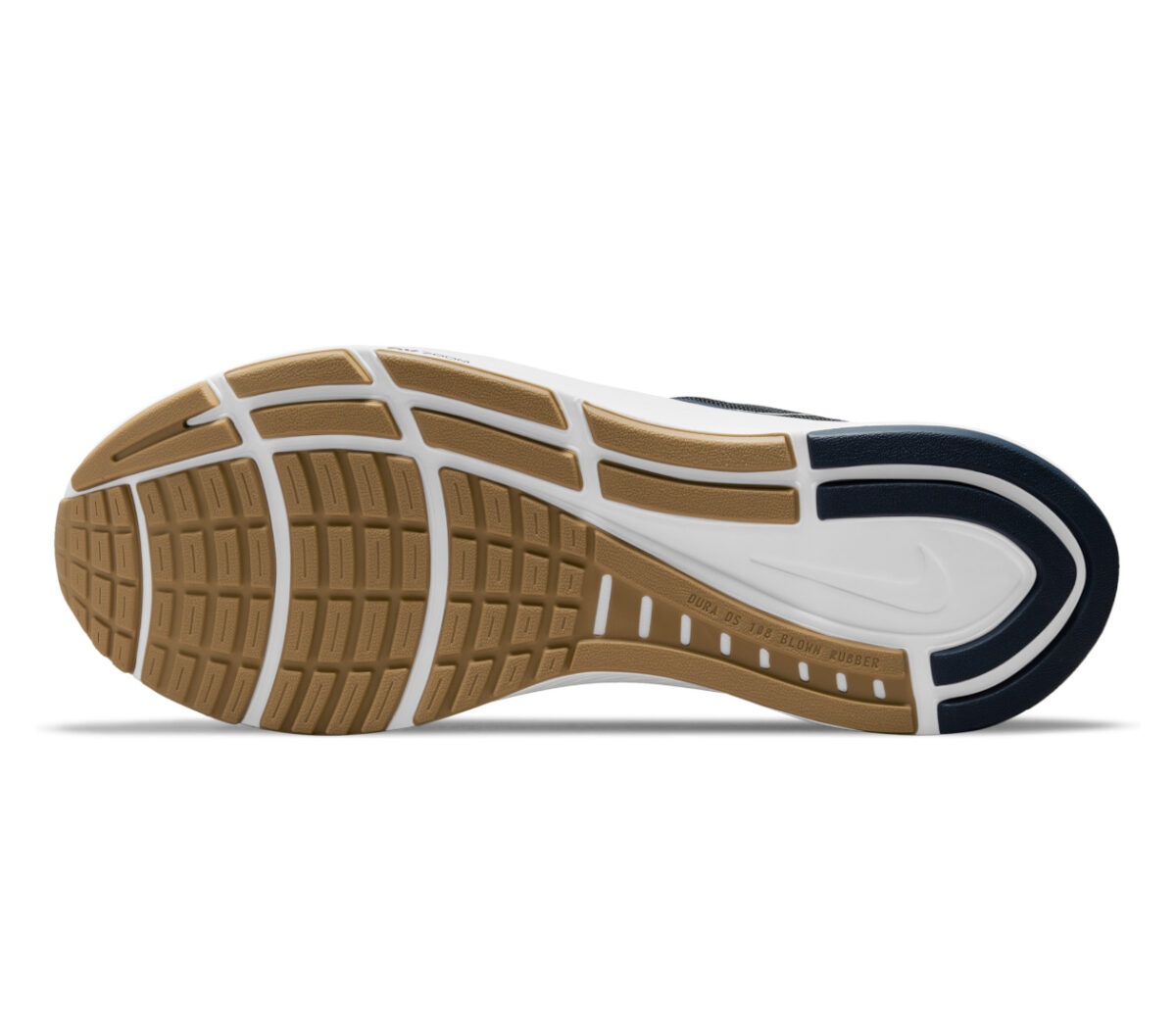 suola scarpa da running per pronatori nike zoom structure 24 blu da uomo