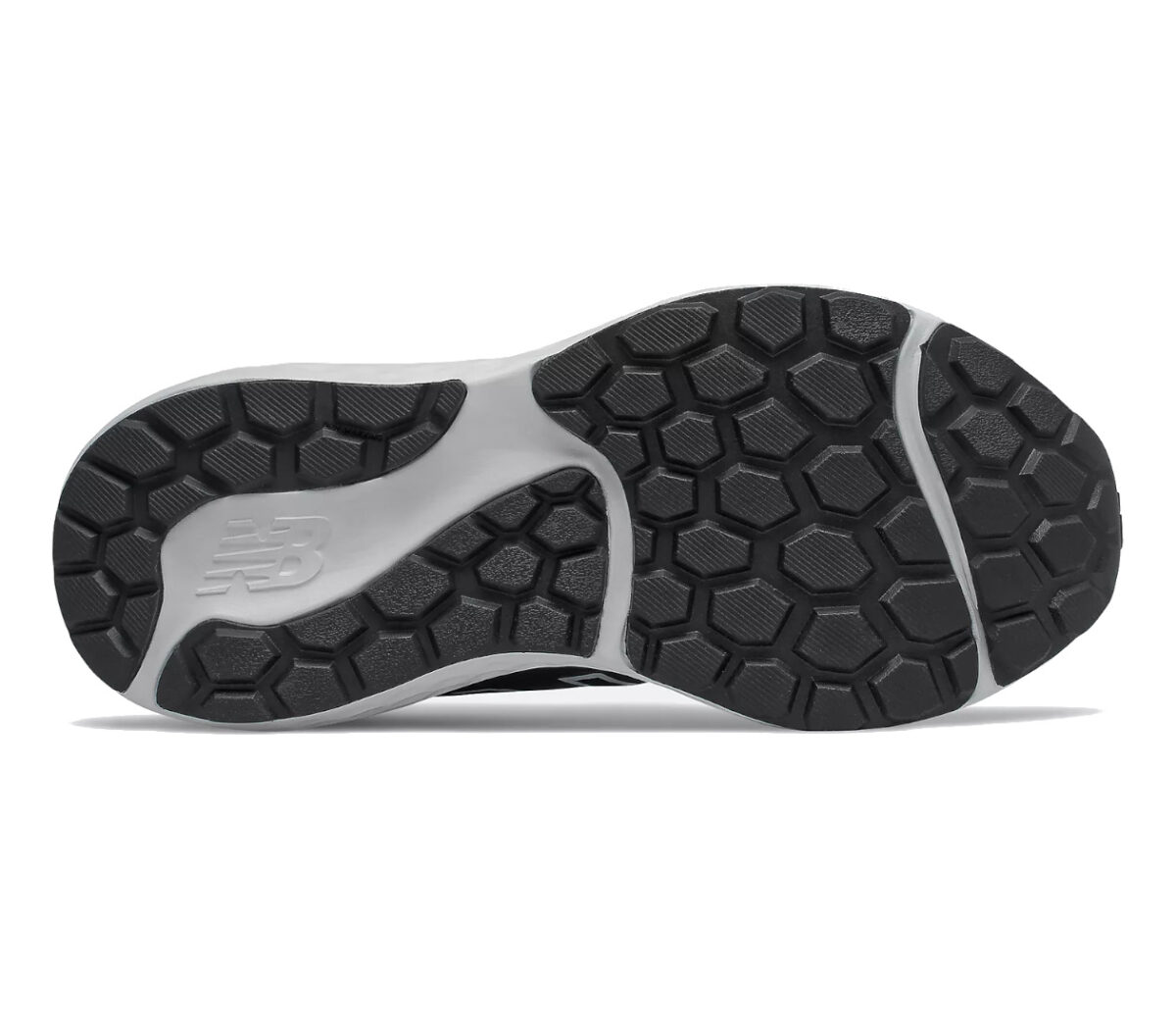 suola scarpa da running neutra e ammortizzata da donna nb 520v7 nera