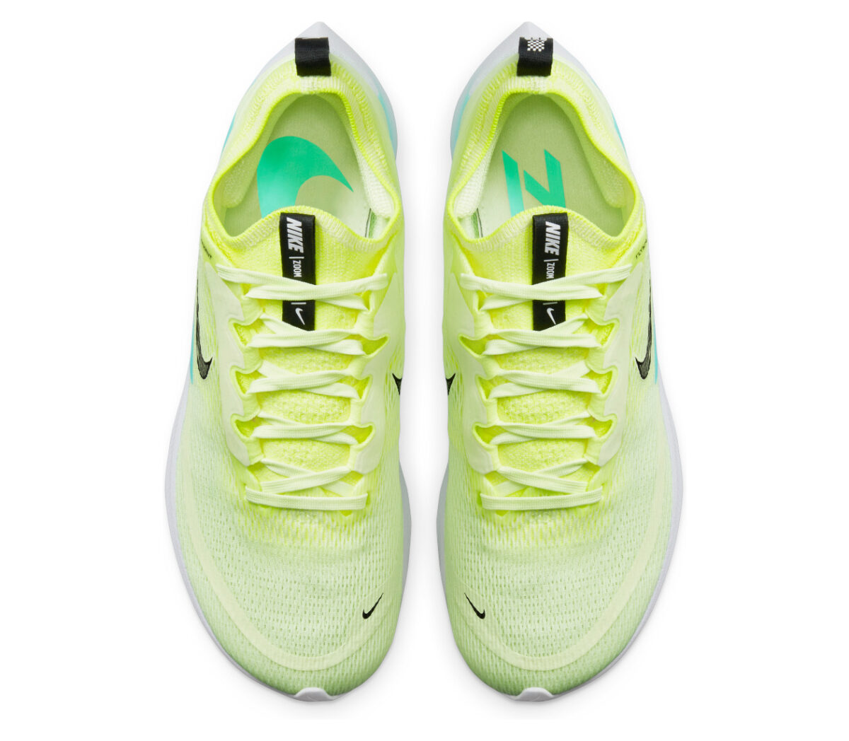 tomaia scarpa running nike zoom fly 4 fluo donna