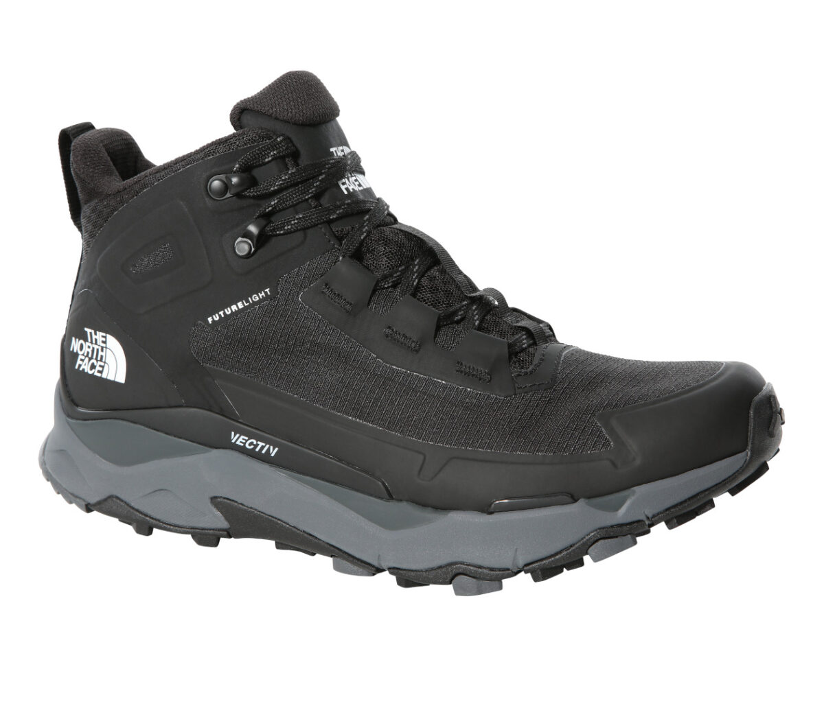 scarpe escursione trekking impermeabili north face exploris nere