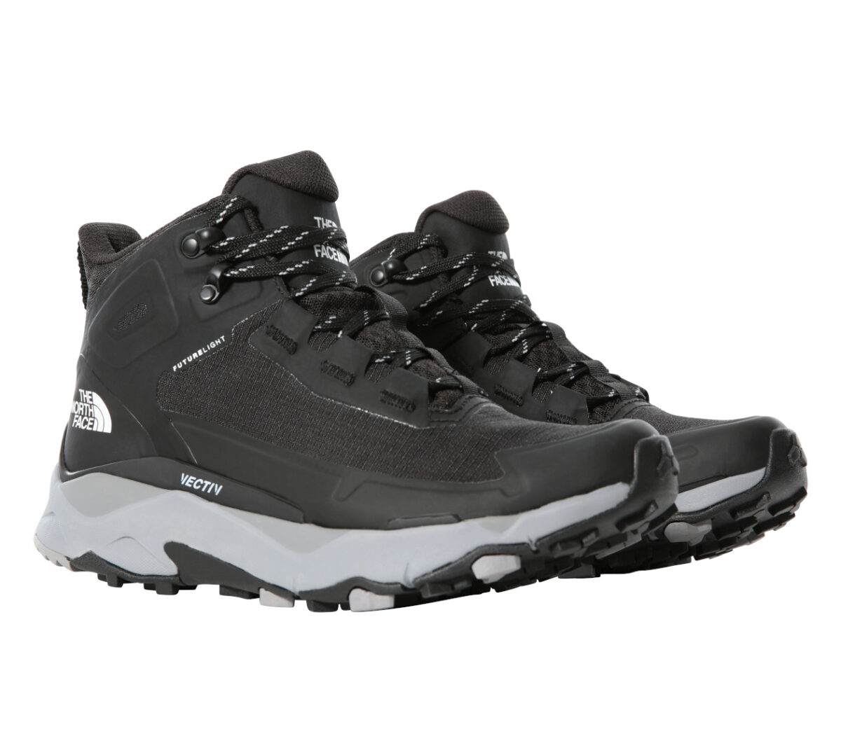 coppia scarpa da trekking donna north face exploris nera